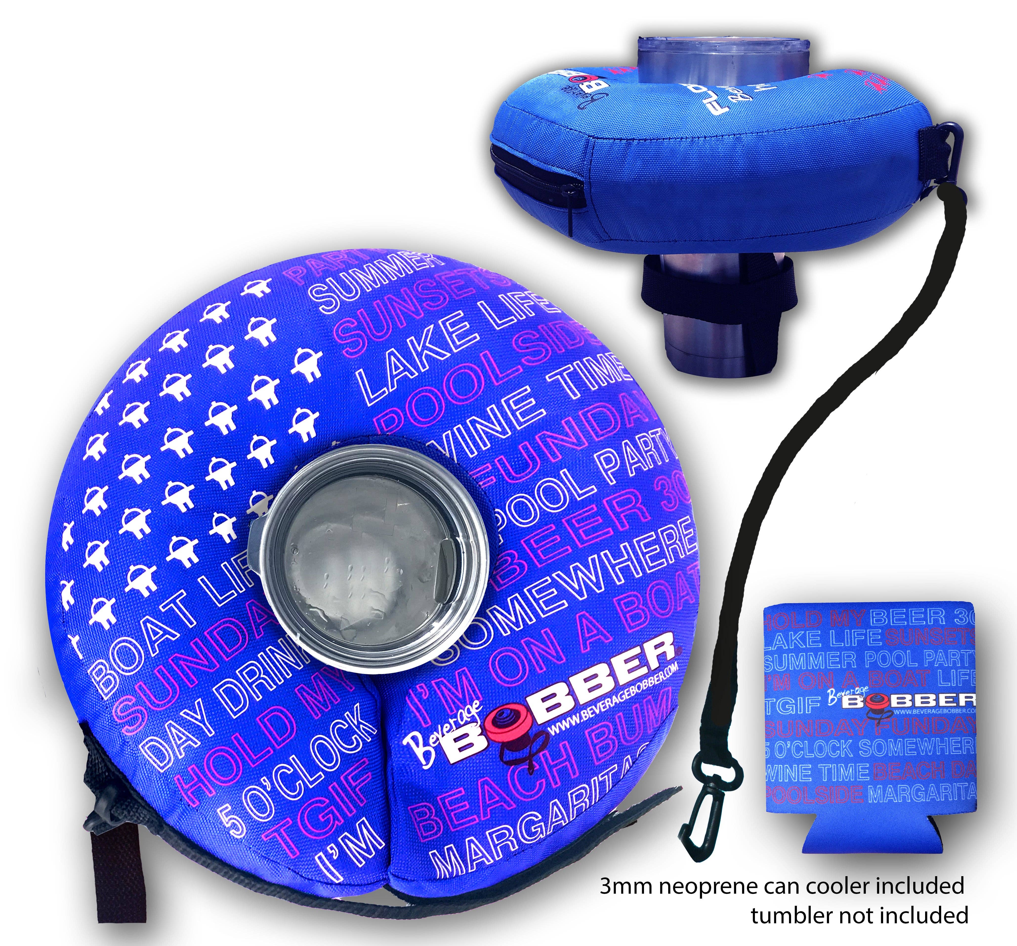 Beverage Bobber - Wholesale Inflatables - BEVERAGE BOBBER - Patented Floating Drink Holder0