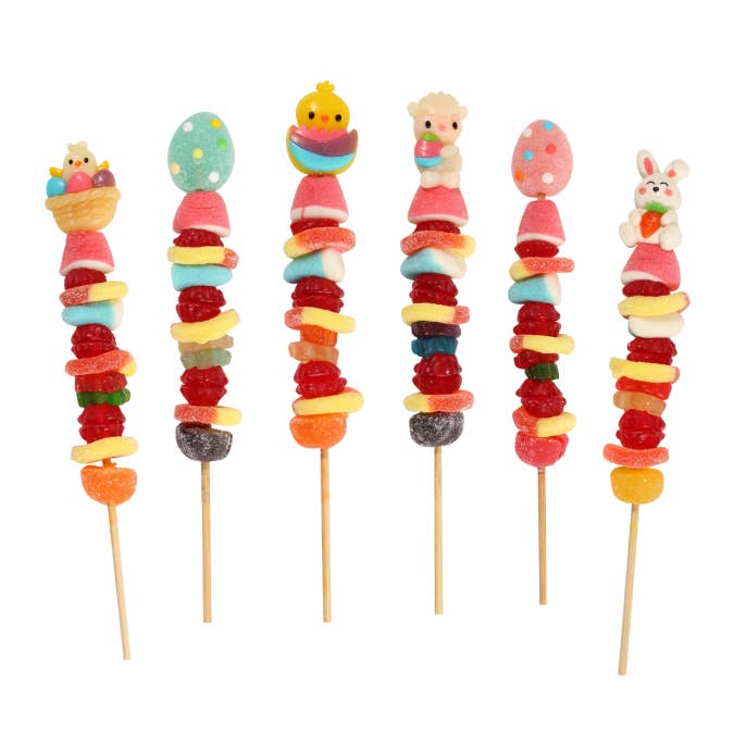 Easter Gummy Kabobs for wholesale by Coblentz Chocolate Company