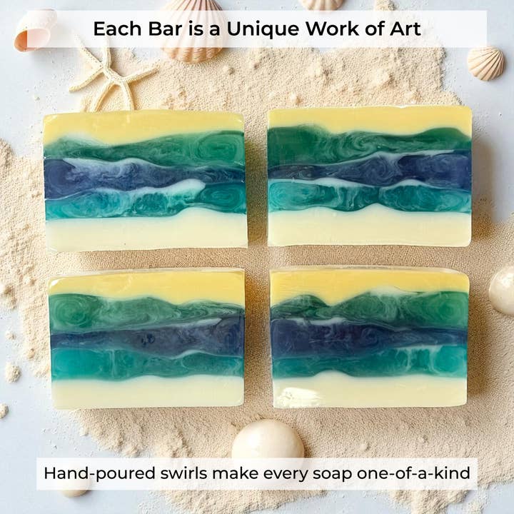 The Grecian Soap Company - Wholesale Bar Soap - Summer Ocean Citrus Scented Handmade All-Natural Bar Soap2