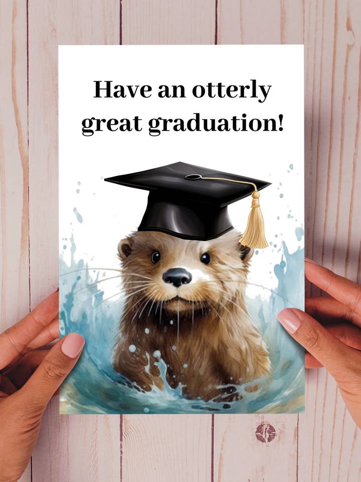 Que tengas una excelente graduación: divertida tarjeta de felicitación para venta al por mayor de Homemade Hollydays Wholesale