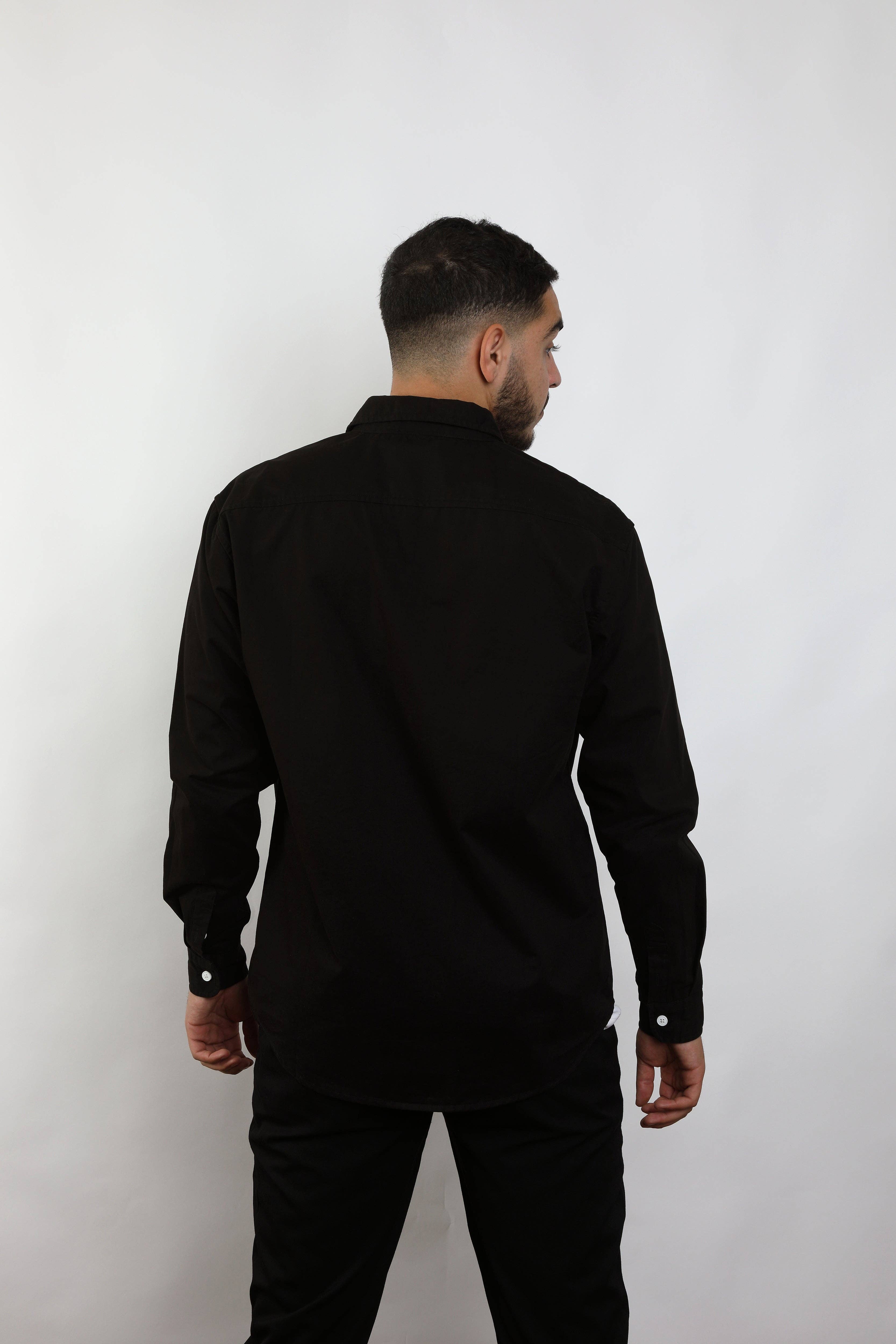 PLACED BY GIDEON - Wholesale Button Down Shirt - Men's - Chemise intemporelle en coton à boutons contrastés1