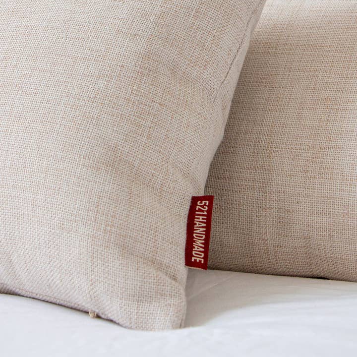 521handmade – wholesale Dekorativ kudde – Strandkudde - Du & Jag & Havet1