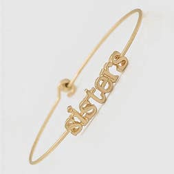 StarryNYC - Venta al por mayor Brazalete - Pulseras de alambre con mensaje de latón9