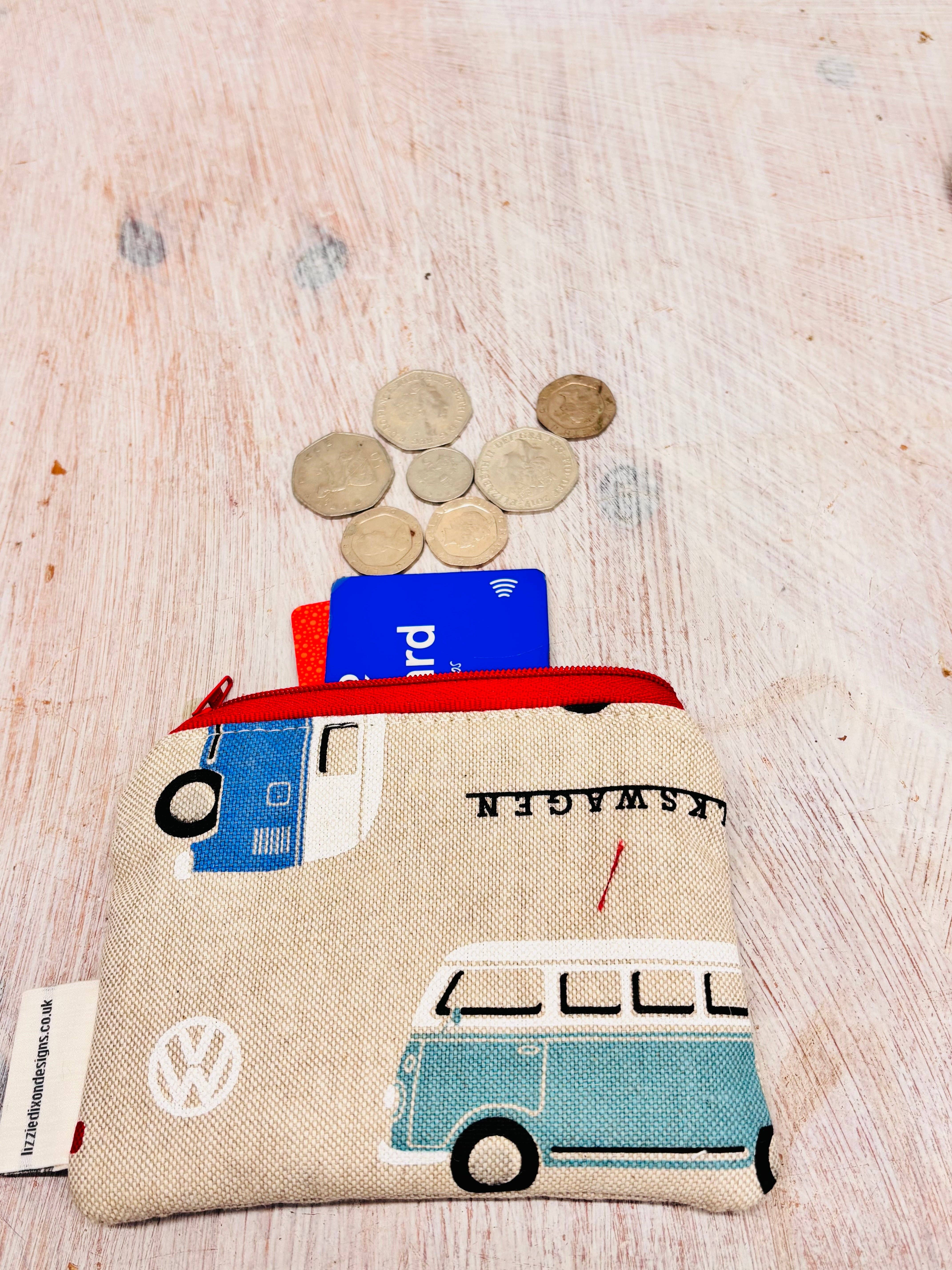 Lizzie Dixon Designs - Wholesale Cushion Set - VW Camper Van Coin Purse1