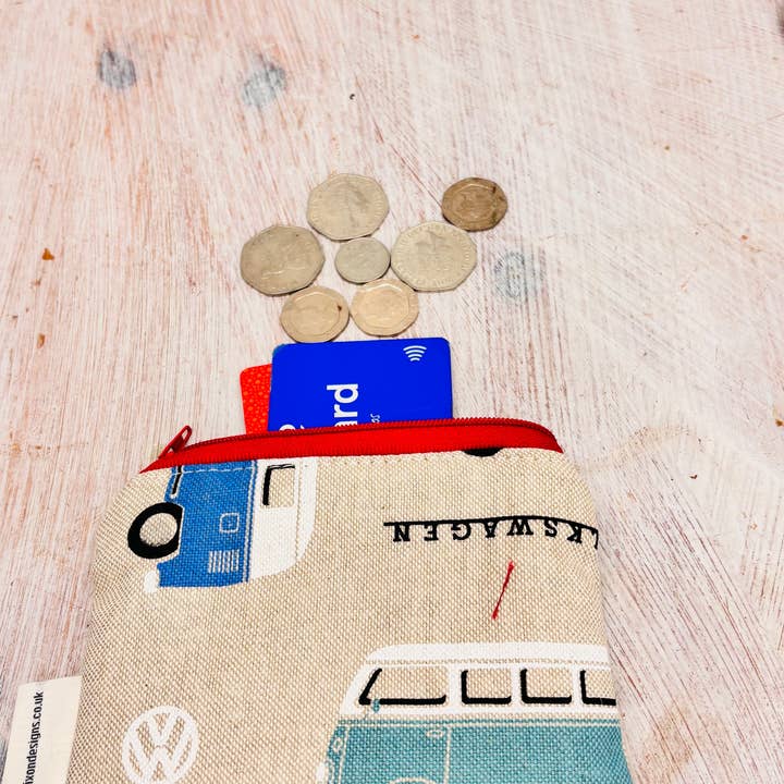 Lizzie Dixon Designs - Wholesale Cushion Set - VW Camper Van Coin Purse1