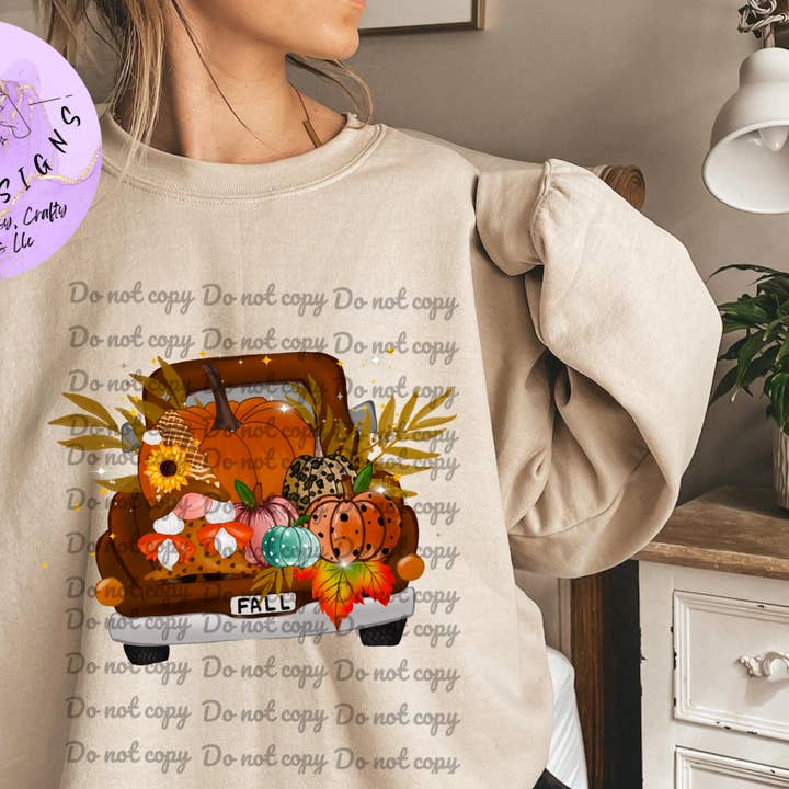 Fall crewneck for wholesale by Classy, sassy, crafty designs llc