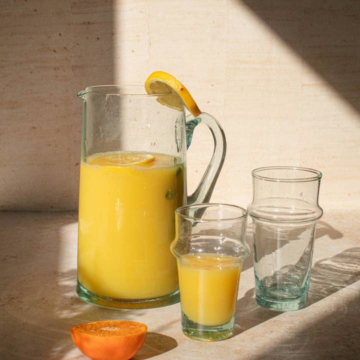 Maison Berber - Wholesale Drinking glass/cup - Moroccan Beldi Glassware - Clear0