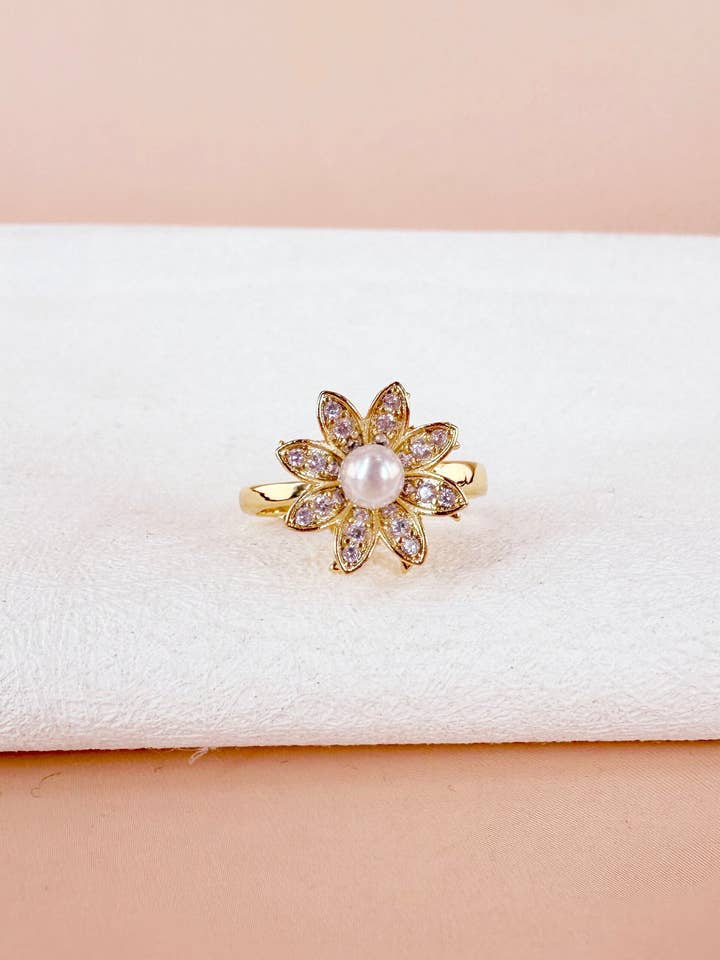 Anti-stress ring Blomst for engroshandel hos D Bijoux