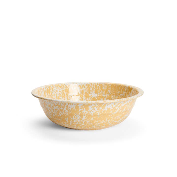 Crow Canyon Home – Tigela por atacado – Splatterware - Bacia pequena de esmalte 4 qt, 12,25”7