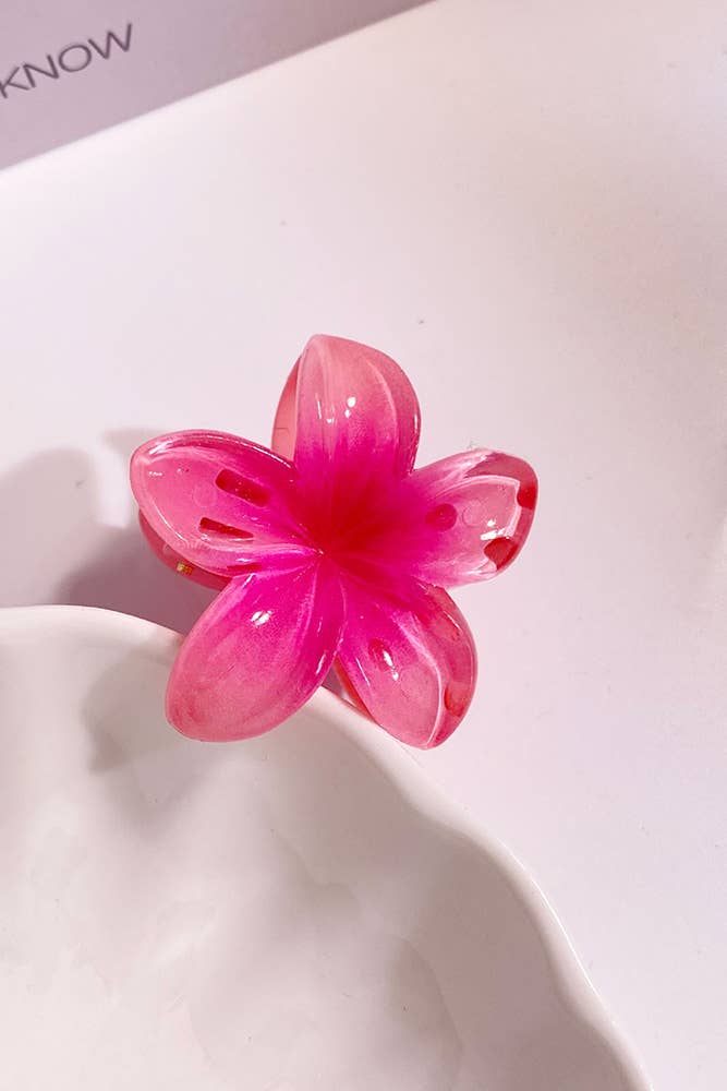 UNISHE - Wholesale Hair Clip - Women's - Floral Decor Hair Clip MOQ 5pcs ZK16142