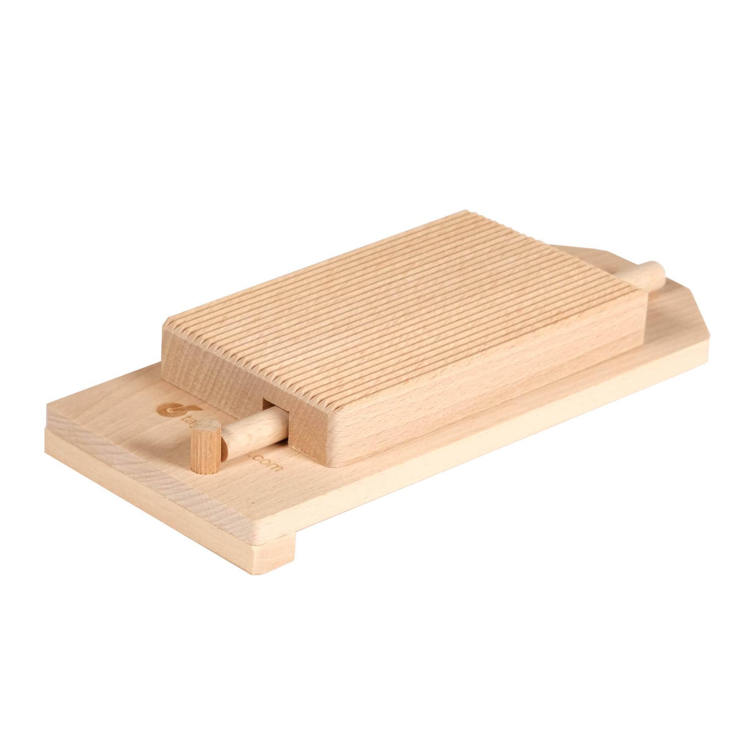 Tagliapasta - Wholesale Pasta Maker - Wooden Board with base and stop for Rolling garganelli0