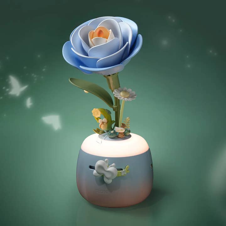 Robotime - Wholesale DIY Craft Kit - AF01S ROKR Starry Camellia Lamp DIY 3D Flower Night Light1