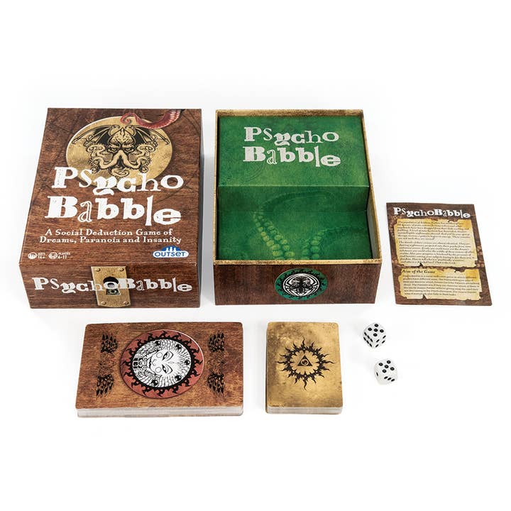 Outset Games and Cobble Hill Puzzles - Wholesale Card Game - Psychobabble - A Mind-Bending Game of Dreams and Deception!4