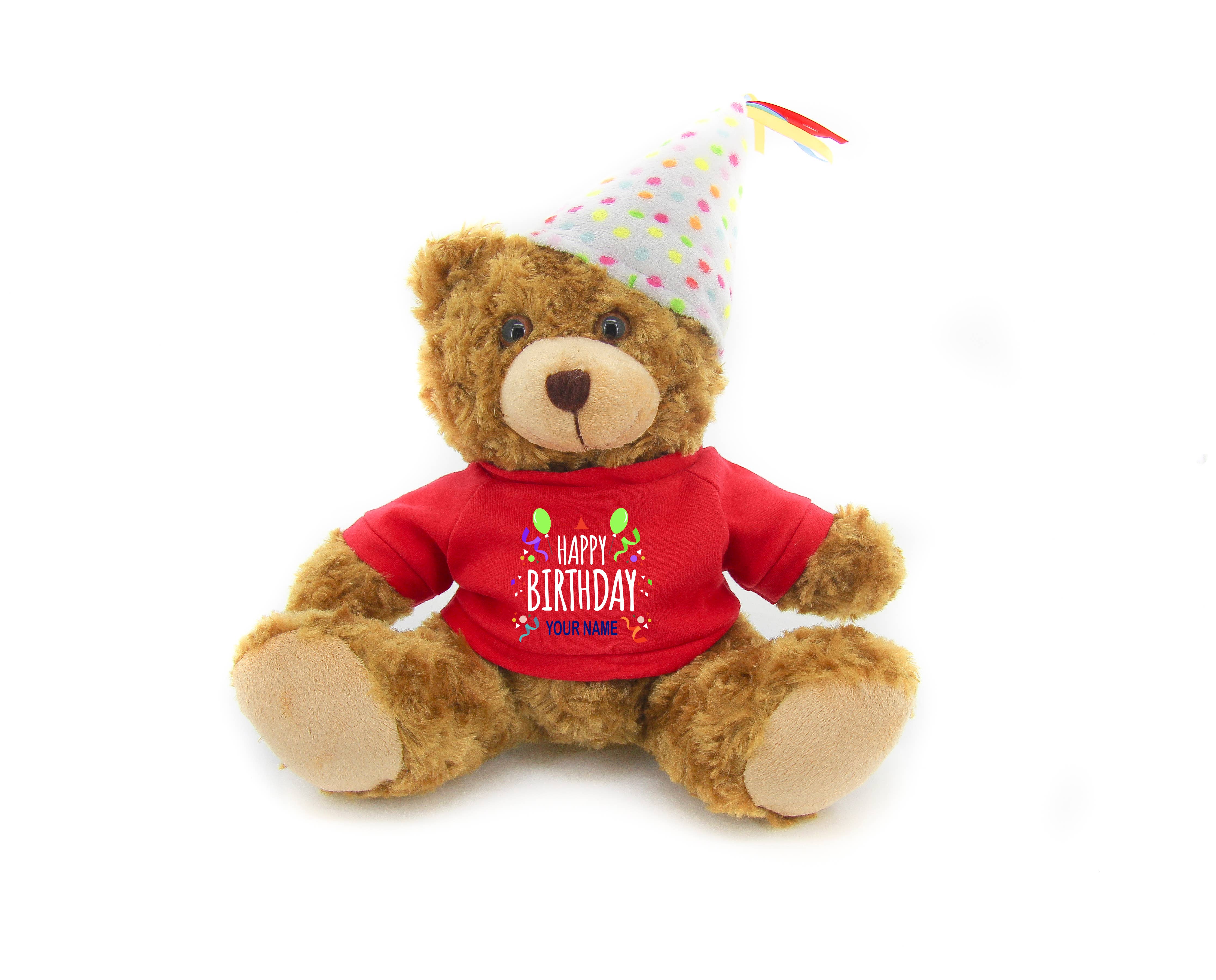 Plushland - Wholesale Stuffed/Plush Toy - Kids & Baby - Birthday Gift Personalized Teddy Bear 12“