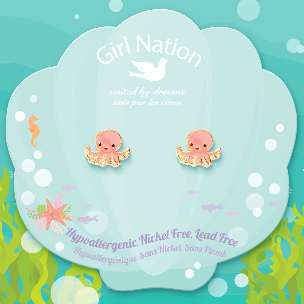 Girl Nation – Engroshandel Smykker - Børn – Cutie Kids Øreringe Startkit | Stikker | Hypoallergen13