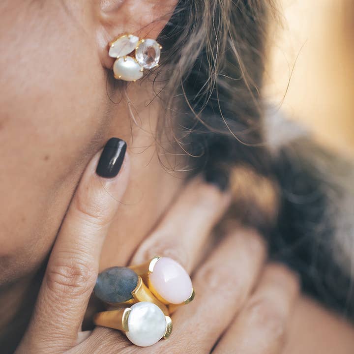 SHANSHAN - Wholesale Cocktail/Statement Ring - Ashni Ring17