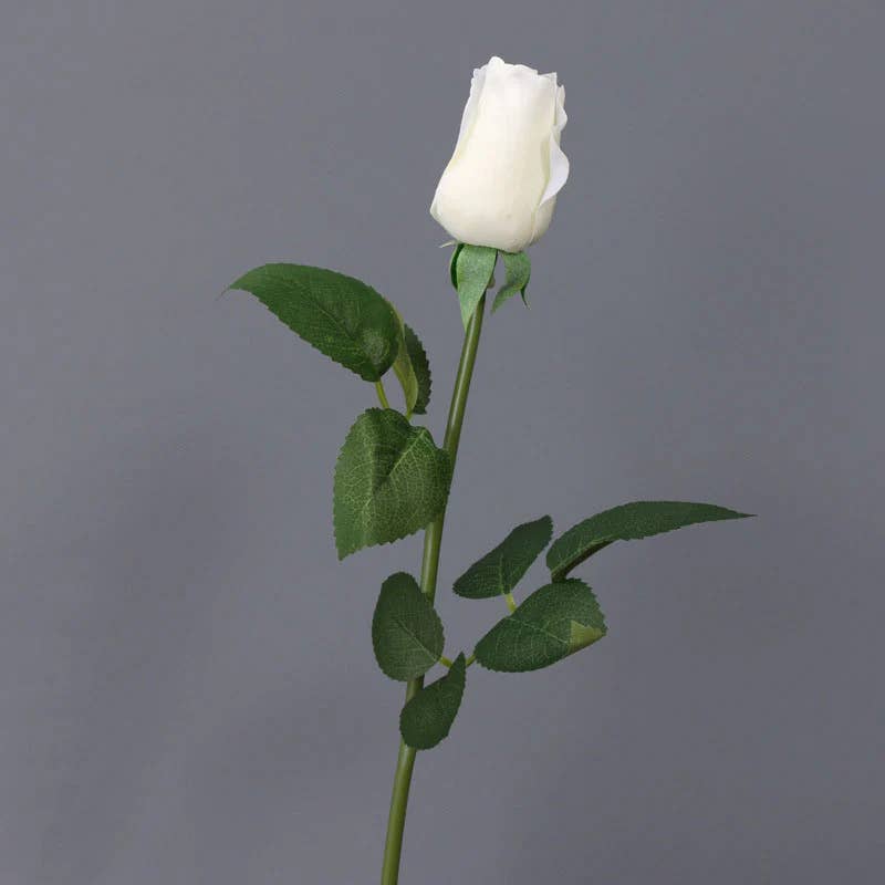 Angel Isabella - Vente Fleurs artificielles - Tige de rose artificielle ultra réaliste de 43 cm avec revêtement humidifié1