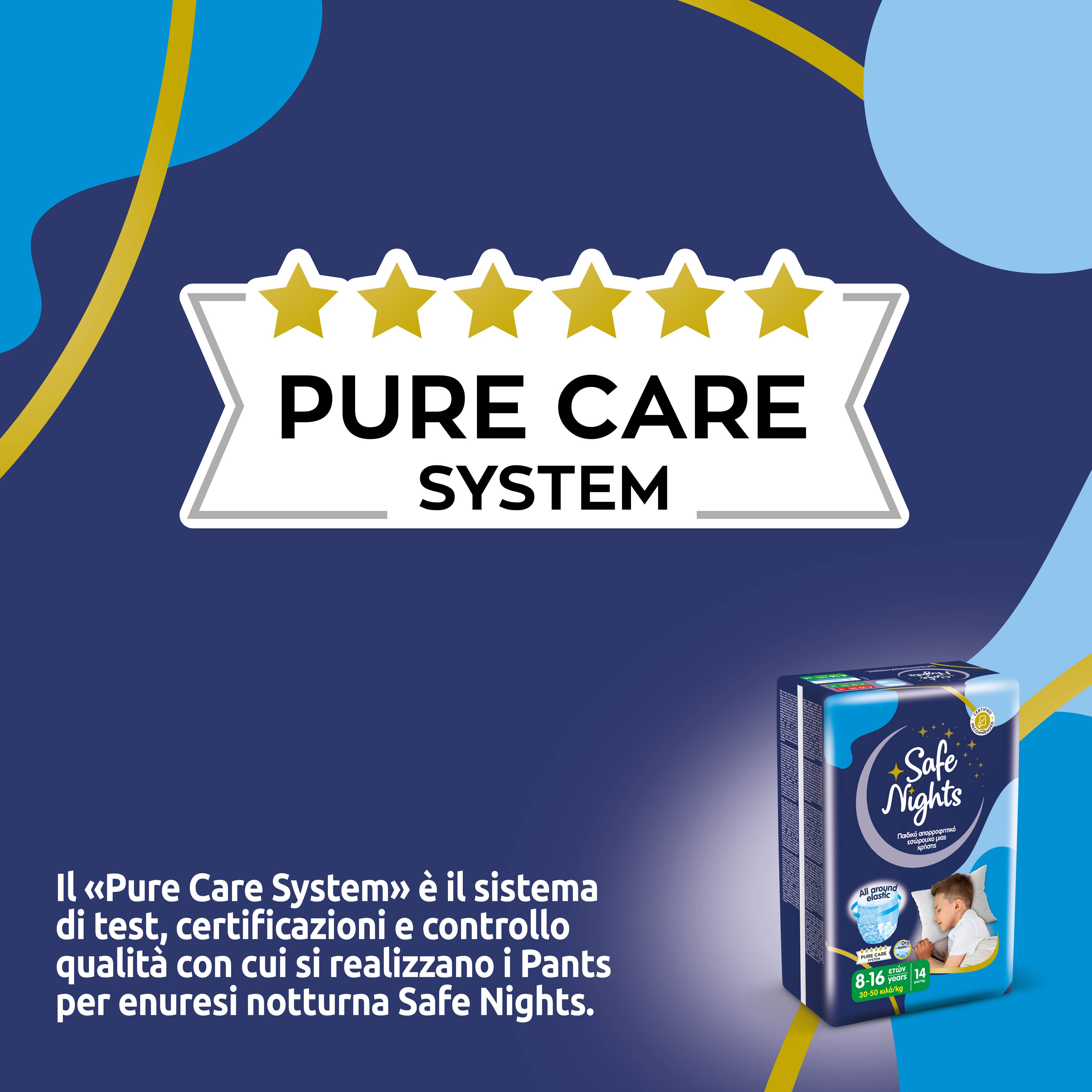 Babylino - Wholesale Diaper (Non-Cloth) - Baby - Babylino Safe Nights Night, Child 8-16 years, 14 Units7