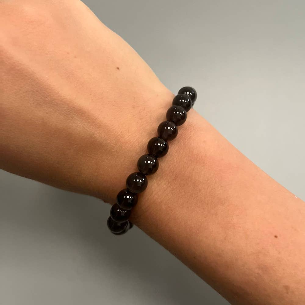 VIE - Venta al por mayor Pulsera de cuentas - Pulsera de cristal de 8 mm75