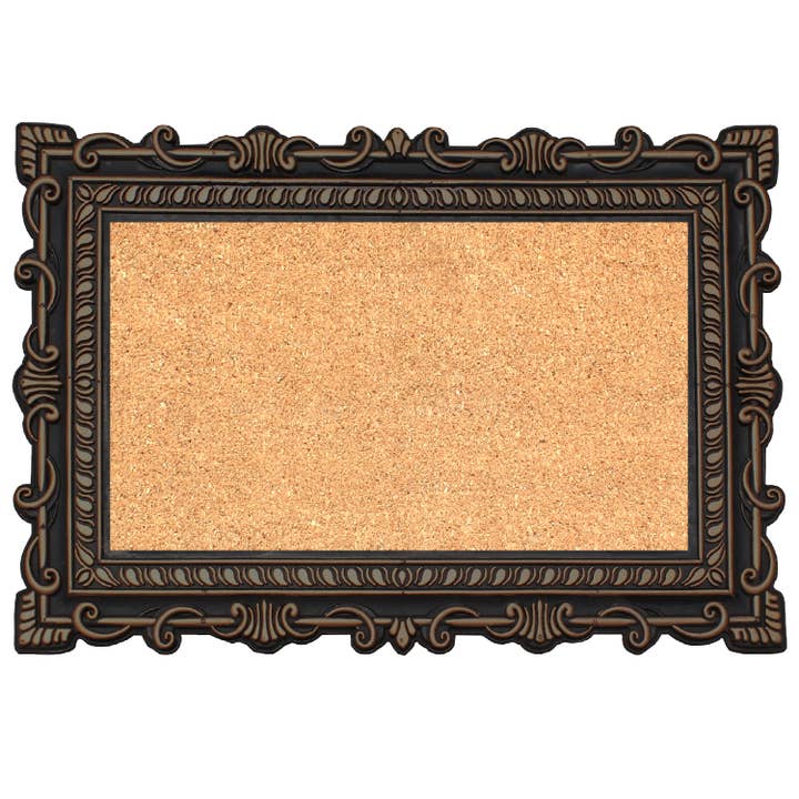 Paillasson robuste en fibre de coco naturelle et caoutchouc A1HC, 24 « x 36" pour la vente par A1 home collections