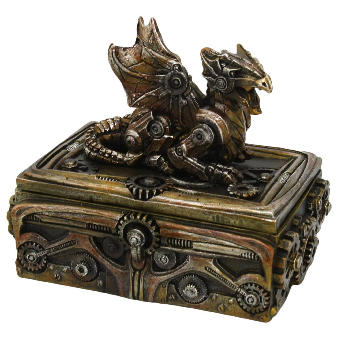 Pacific Trading – Großhandel Dekoschachteln – Steampunk-Drachenbox0