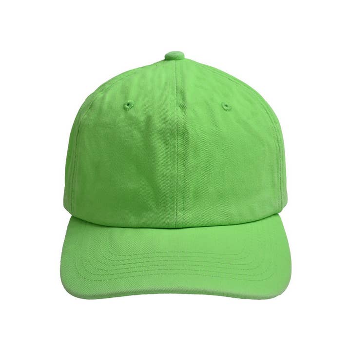 ACCITY - Wholesale Baseball Cap - Women's - Parent-Child Neon Baseball Cap - Soft Brim Sun Hat CWAH122211