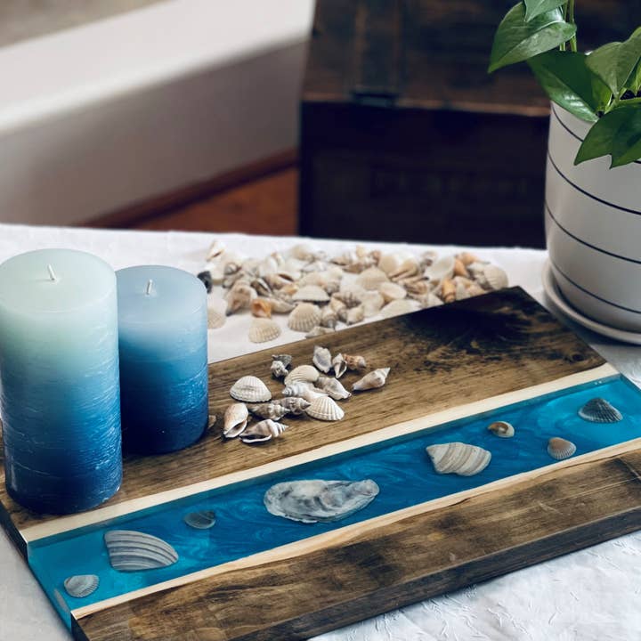 "Just Beachy" Charcuterie Board for wholesale by Sura Chic LLC