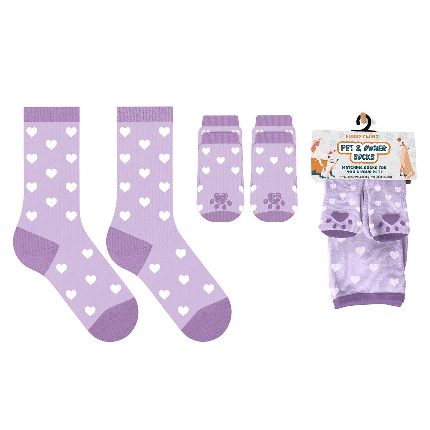Extreme Fit Wholesale - Wholesale Pet Socks - Dog - PET & HUMAN SOCKS WITH FREE DISPLAY (24-PAIRS)2