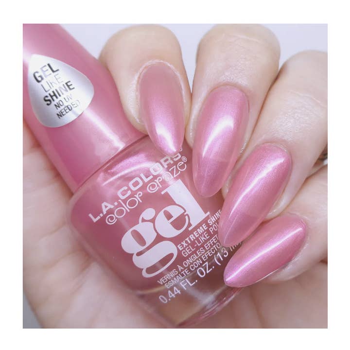 PINEAPPLE Beauty – wholesale Nail polish – LA Colors CNL647 Pink Please Gel Polish Really Pretty - 3pc