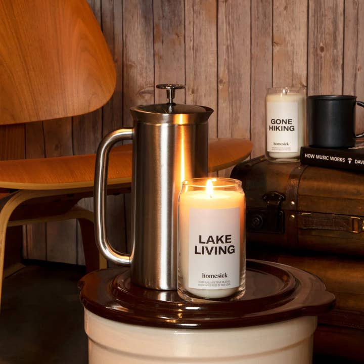 Homesick Candles - Wholesale Jar/Filled Candle - Lake Living Candle