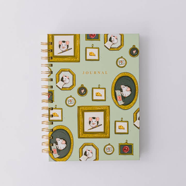 Good Juju Ink - Wholesale Notebook - Mouse Cameo Spiral Notebook