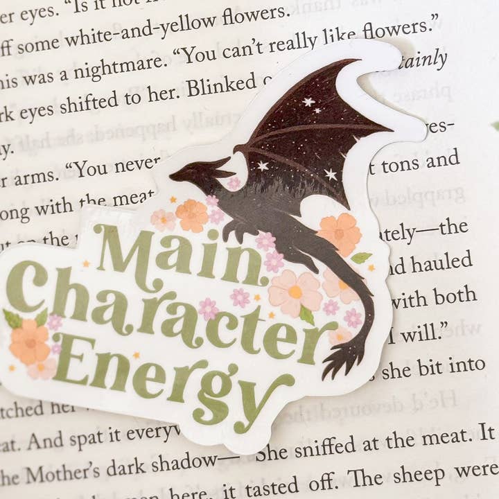 Sunbeam Shop Co – wholesale Sticker – Main Character Energy Vinyl Sticker0