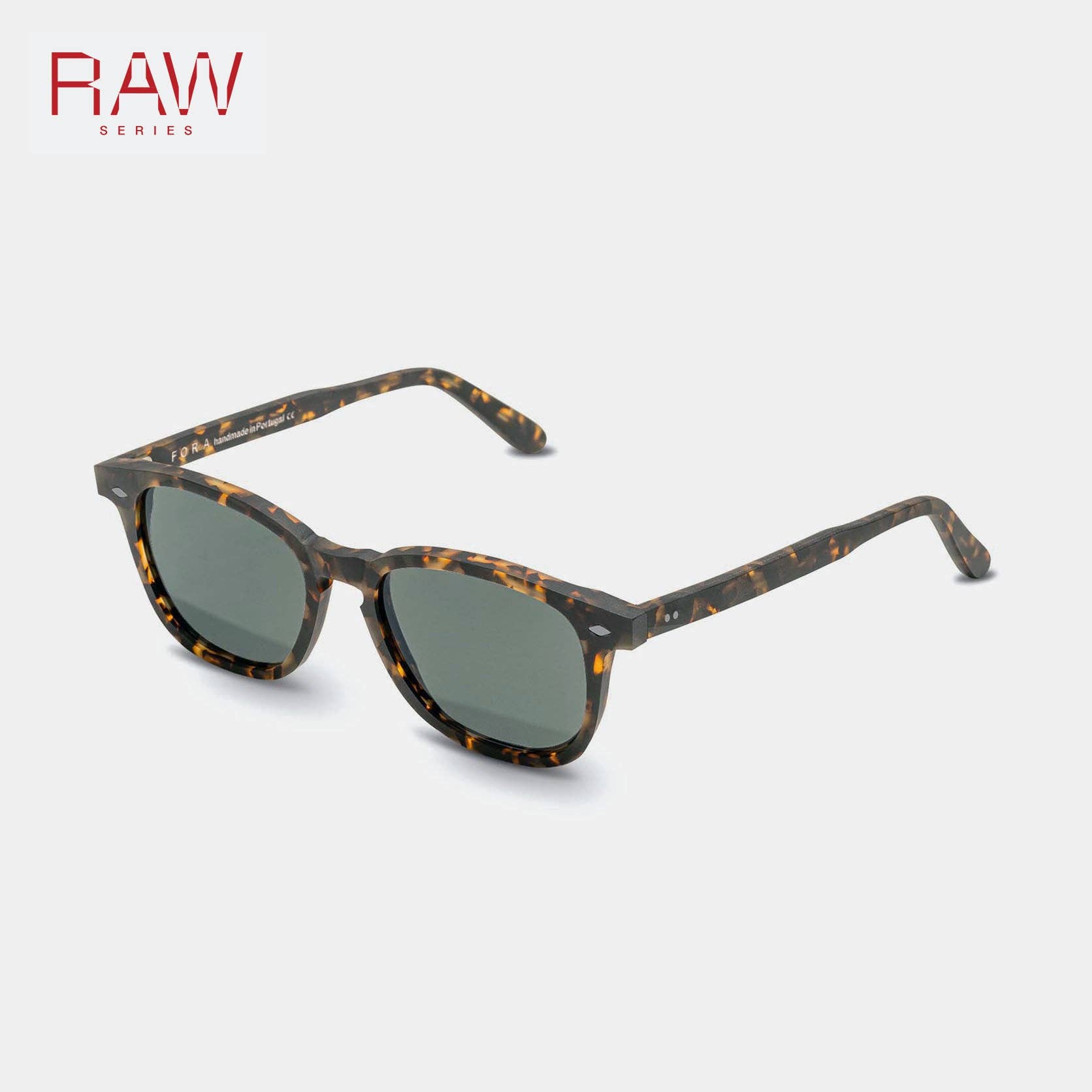 FORA - Wholesale Sunglasses - Unisex - Unisex Square Sunglasses | RAW Maker | Unpolished Acetate13