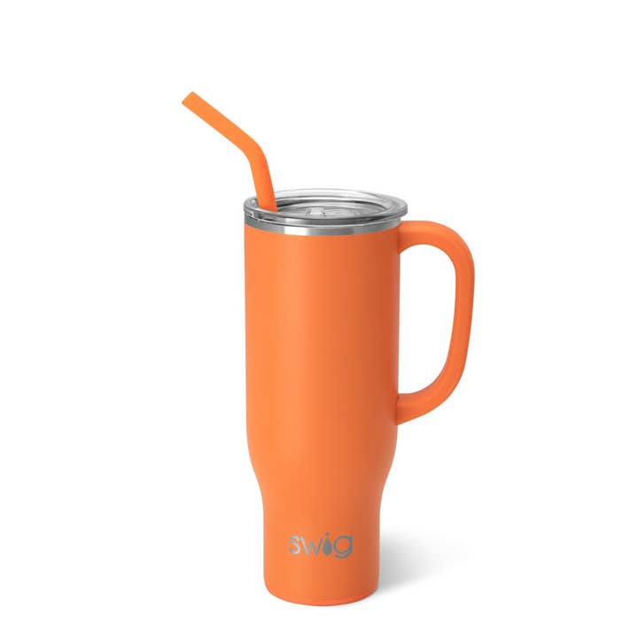 Orange Mega Mug (30oz) for wholesale by Swig Life