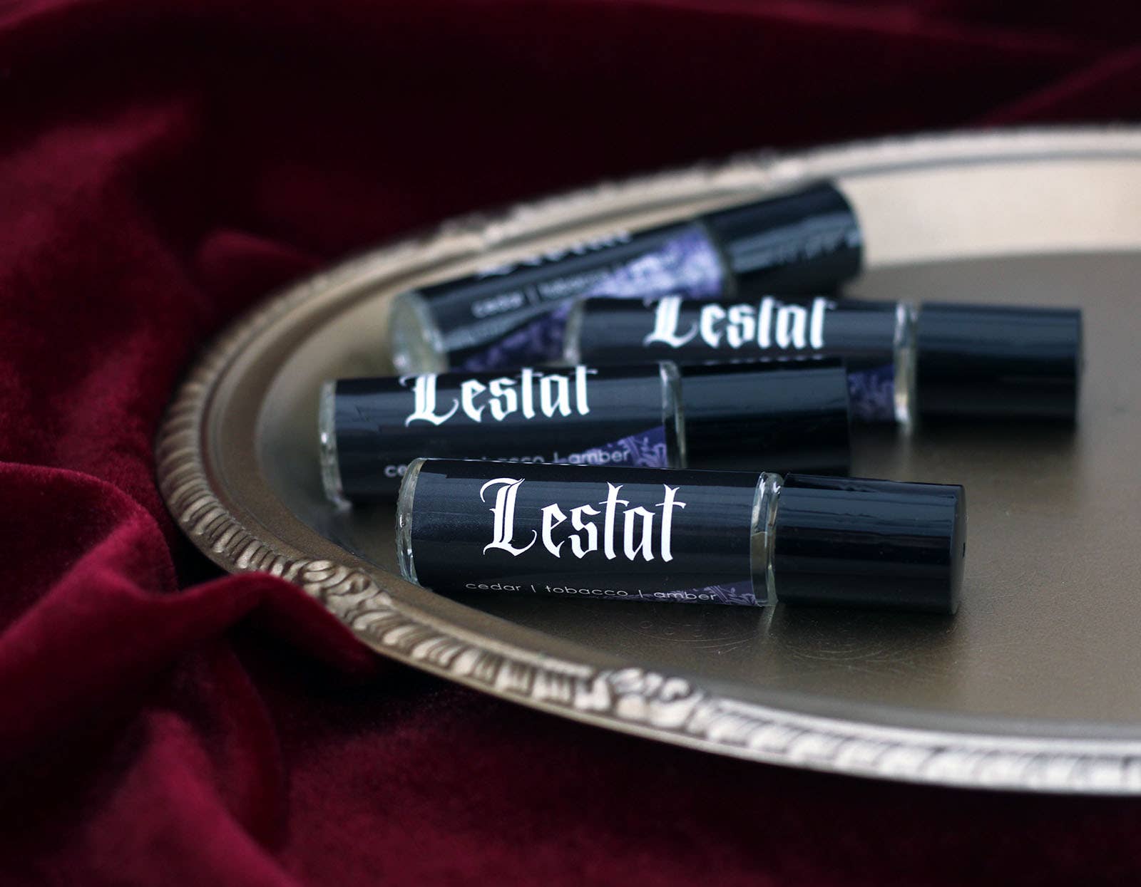 Burke & Hare Co - Wholesale Roll-On Fragrance - Gothic Perfume – Lestat – Cedar & Amber - Vampire Fragrance4