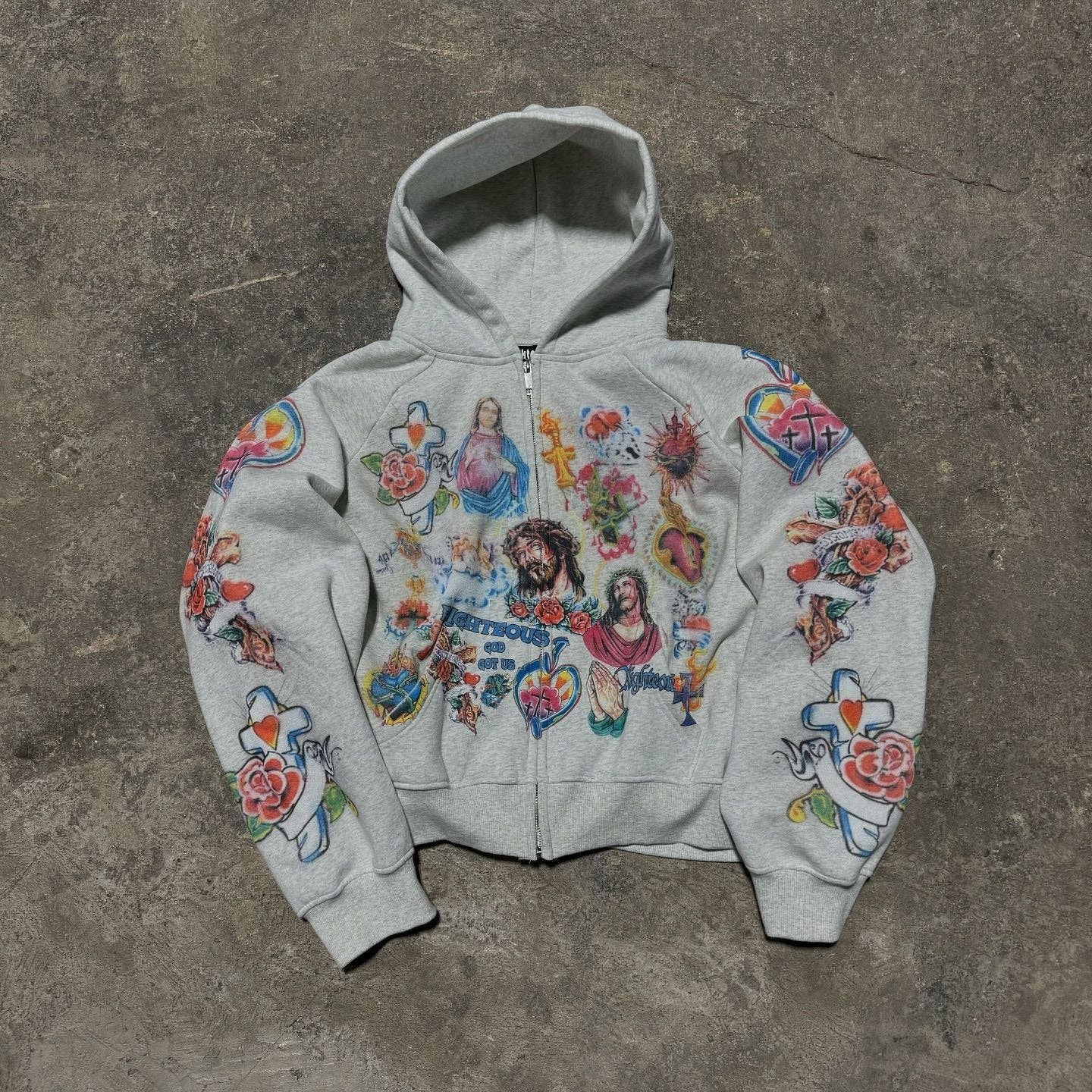 SALINA TRADING INC – wholesale Hoodie – Women's – Retro Gothic Style Letter Printed Hoodie Casual Sweatshirt0