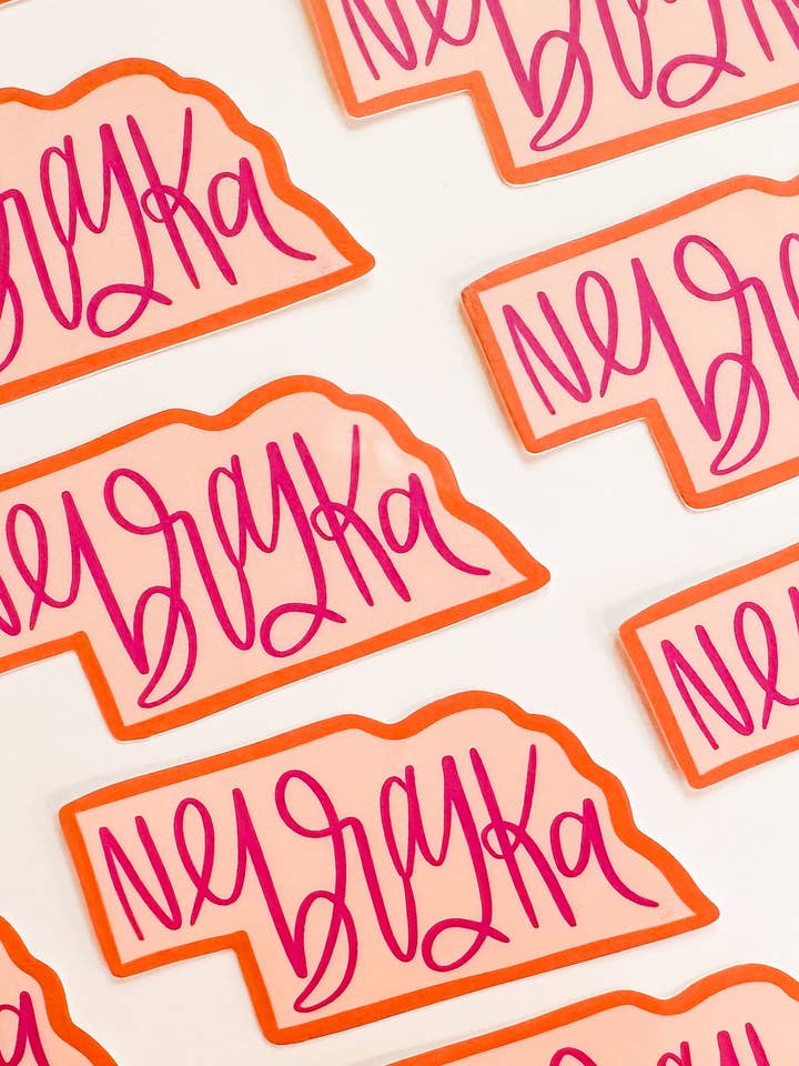 Nebraska Love | Laptop klistermärke för wholesale av Courtney Going Places