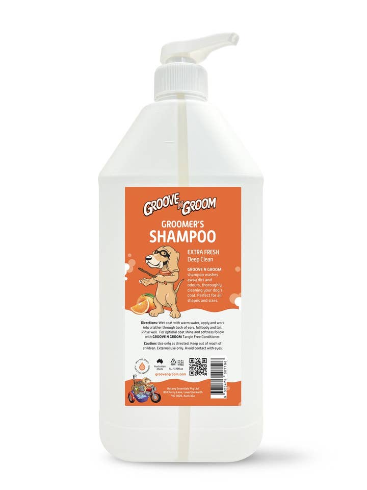 Pet Shampoo - Extra Fresh 5Ltr for wholesale by Groove N Groom