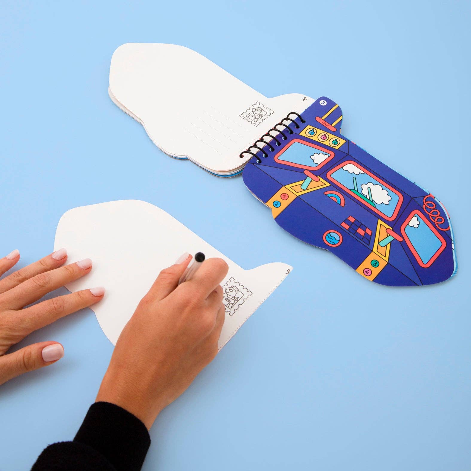 OMY - Wholesale Sticker - Kids & Baby - Sticker Book - Plane1