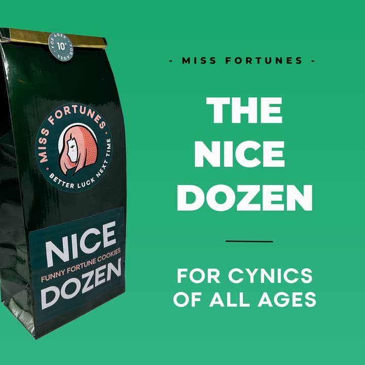 Miss Fortunes - Wholesale Cookie - The Nice Dozen - Safe For All Ages1