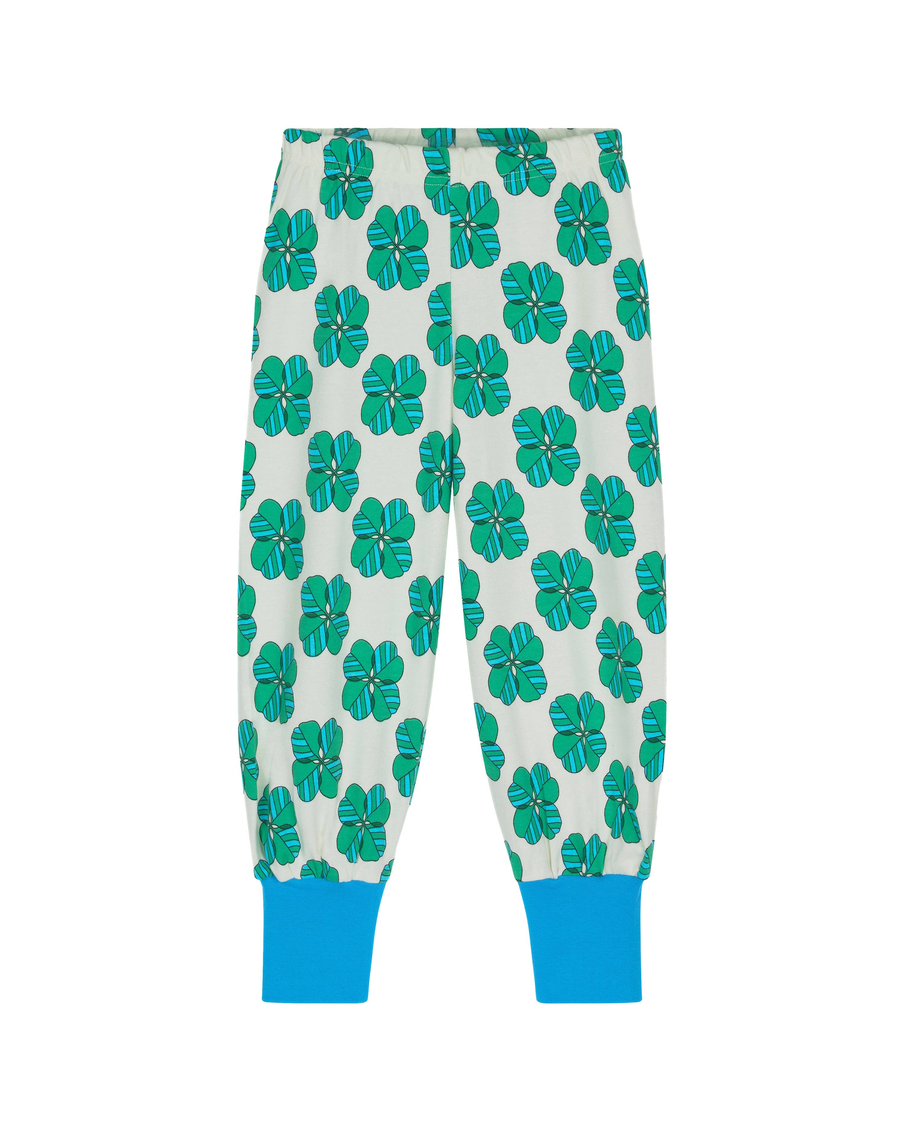 Ameelo – Großhandel Hose – Baby – Bio-Baumwolle Avery Hose - Helles Kleeblatt1