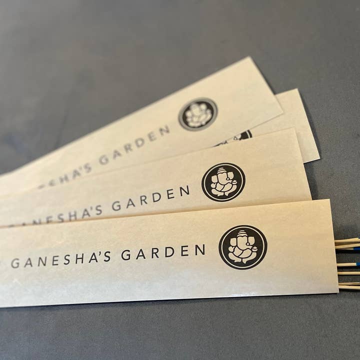 Ganesha's Garden Stick Incense Bags 100 Count for wholesale by Between Heaven & Earth Mfg.