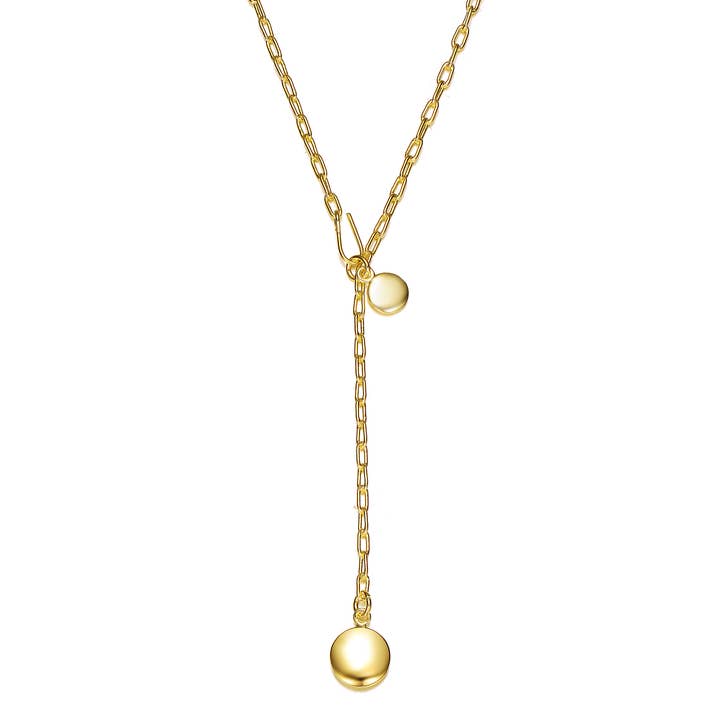 14K forgyldt halskæde (2271-GP) for engroshandel hos Rachel Glauber