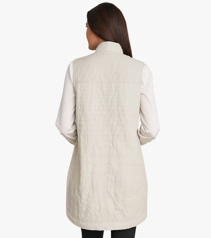 Stella Carakasi - Wholesale Outerwear Vest - Women's - Women's Zip-Front On The Go Vest9