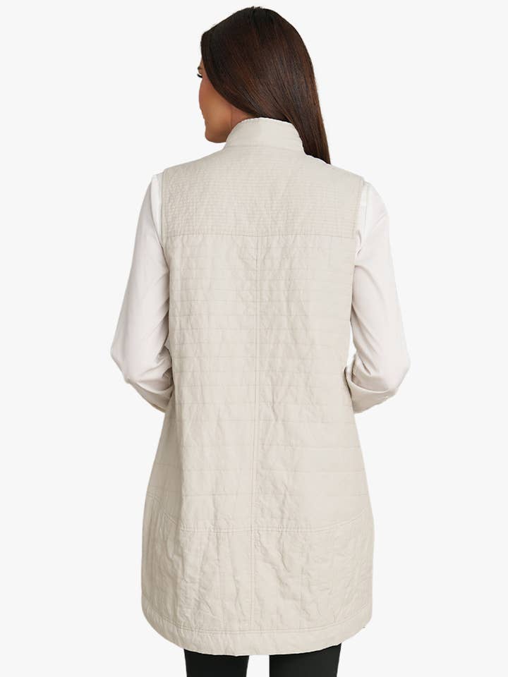 Stella Carakasi - Wholesale Outerwear Vest - Women's - Women's Zip-Front On The Go Vest9