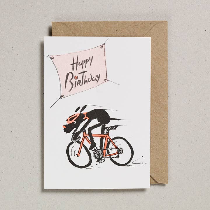 Rascals Cards (Pack of 6) - Cycling for wholesale by Rusty Studio