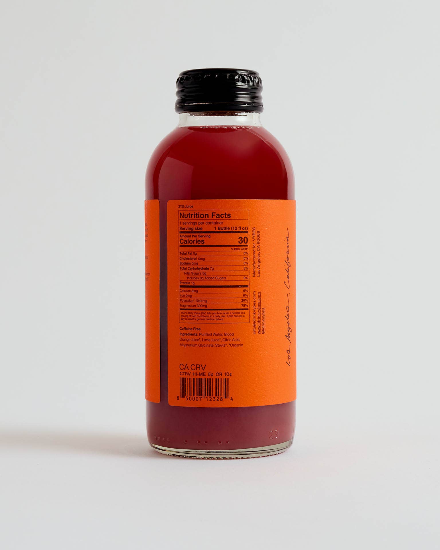 VYBES - Wholesale Wellness Juice/Tonic - Blood Orange Lime3
