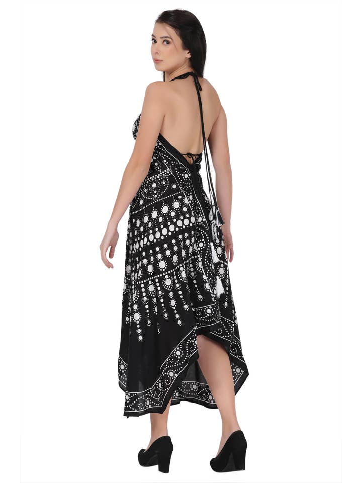 Assorted Halter Top Scarf Dress 1953 for wholesale on Faire