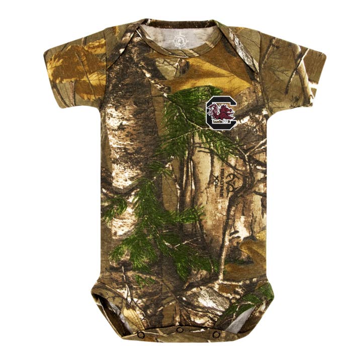 Creative Knitwear - Wholesale Bodysuit (Non-Footed) - Baby - South Carolina Gamecocks Infant Bodysuit: Embroidery