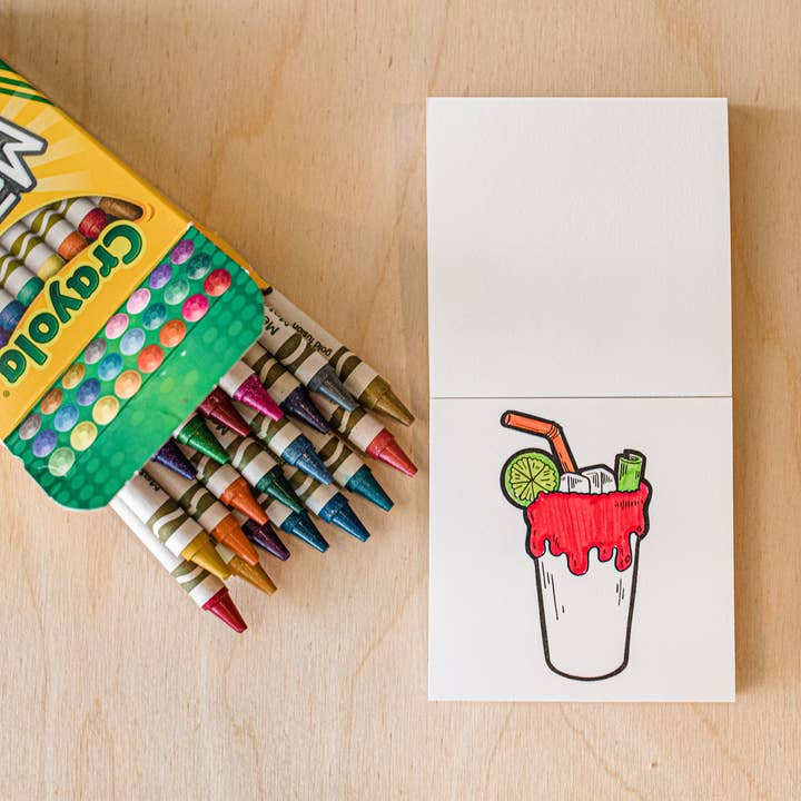 A Brighter Year - Wholesale Coloring Book - Adult - Tiny Texas Themed Illustrations Mini Coloring Book for Adult8